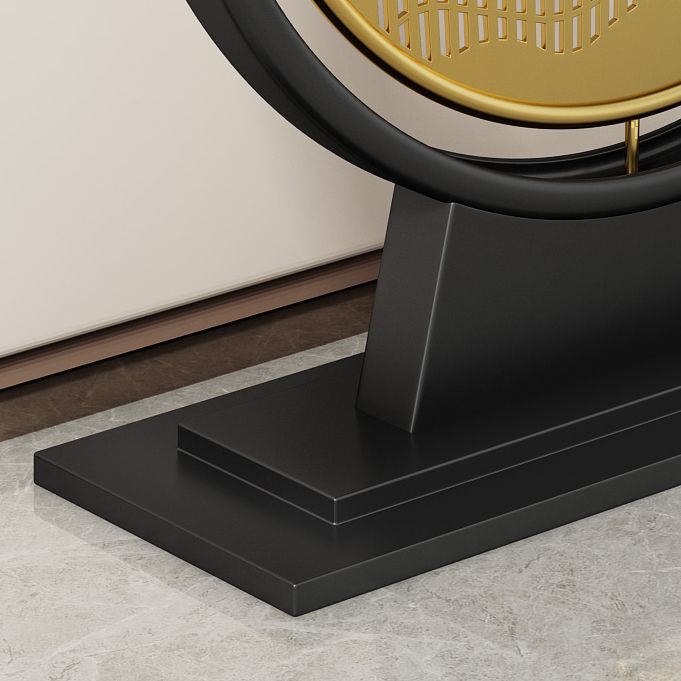 Tavolo accento console di ferro glam tavolo divano console in pietra per sala
