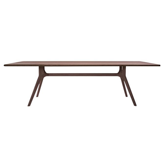 Rectangle 4 Legs Casual Dining Table Wood Color Fixed Table of Pinewood Solid Wood Clearhalo ' dining_table' 'Dining Tables & Seating' 'Dining Tables' 'furn' 'furn_dining_table' 'Furniture' 'furniture_dining_table' 'Kitchen & Dining Furniture' 'kitchen&dining_furn' 'kitchen' 'kitchen_dining_table' 1200x1200_9ace4dc3-64d4-4f85-9ff3-536a627b02ed