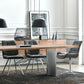 Metal Industrial Rectangular Dining Table Wood Top Table for Kitchen and Dining Room Clearhalo ' dining_table' 'Dining Tables & Seating' 'Dining Tables' 'furn' 'furn_dining_table' 'Furniture' 'furniture_dining_table' 'Kitchen & Dining Furniture' 'kitchen&dining_furn' 'kitchen' 'kitchen_dining_table' 1200x1200_9ad3152a-8aa9-4120-a7d8-4298acc159b4