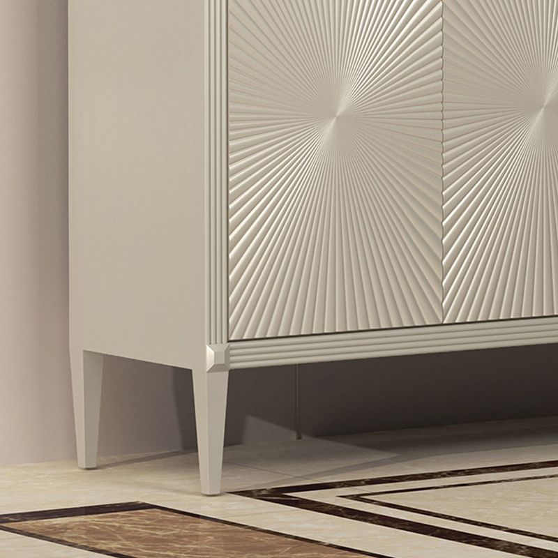 Tavolo da tavolo a buffet glam tavolo da sideboard in legno con gambe per sala da pranzo