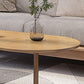 Brone Solid Wood Coffee Table Living Room Trestle Coffee Table Clearhalo 'Coffee & Accent Tables' 'Coffee Tables' 'coffee_tables' 'furn' 'furn_coffee_tables' 'Furniture' 'Living Room Furniture' 1200x1200_9ad655ea-30c0-49e0-b5c7-cf5d56f3740b