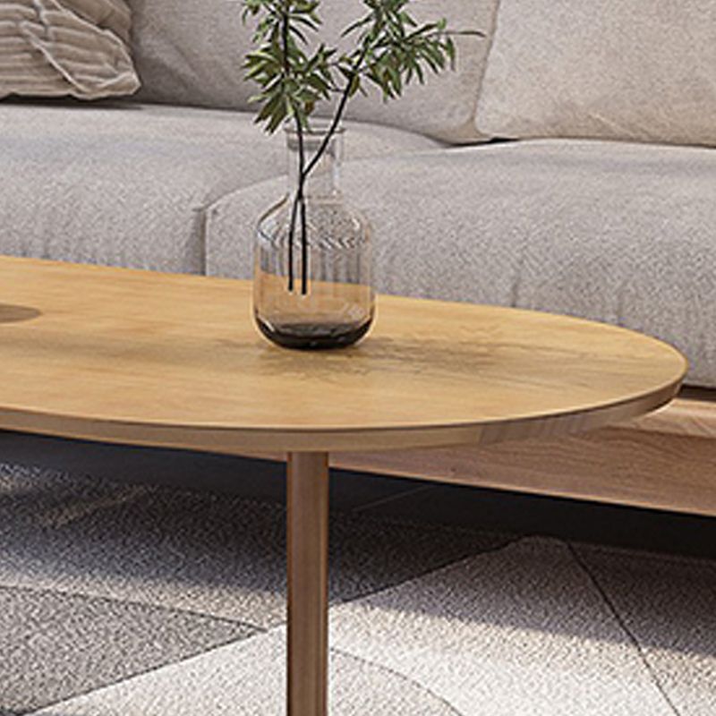 Brone Solid Wood Coffee Table Living Room Trestle Coffee Table Clearhalo 'Coffee & Accent Tables' 'Coffee Tables' 'coffee_tables' 'furn' 'furn_coffee_tables' 'Furniture' 'Living Room Furniture' 1200x1200_9ad655ea-30c0-49e0-b5c7-cf5d56f3740b