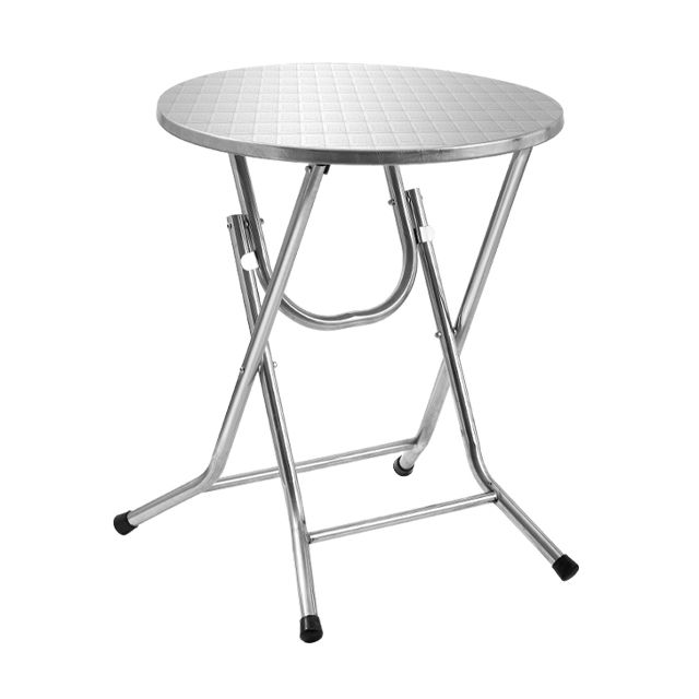 Industrial Style Dining Table Stainless Steel Dining Table for Home Use Clearhalo ' dining_table' 'Dining Tables & Seating' 'Dining Tables' 'furn' 'furn_dining_table' 'Furniture' 'furniture_dining_table' 'Kitchen & Dining Furniture' 'kitchen&dining_furn' 'kitchen' 'kitchen_dining_table' 1200x1200_9ad9df40-5f07-49f1-8881-77d90a05a6ef