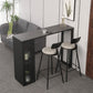 Stone Bar Dining Table Modern Rectangle Bar Table with Double Pedestal for Living Room Clearhalo 'Bar Furniture' 'Bar Tables' 'bar_tables' 'furn' 'furn_bar_tables' 'Furniture' 'furniture_bar_tables' 'Kitchen & Dining Furniture' 1200x1200_9adb3c0c-95e4-4d9a-b03b-b7d53396f449