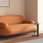 Scandinave Settee Le cuir salon Pillow Top Top Bras Coussins