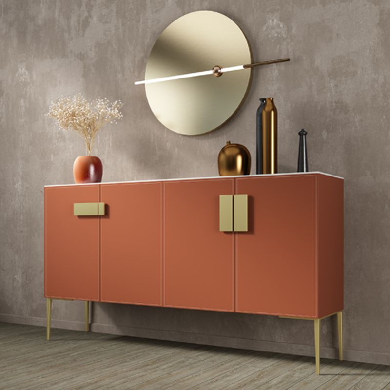 Modernism Stone Singboard Table Table Se incluye aparador para sala de estar