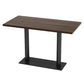 Industrial Dining Table Solid Wood Table with Black Metal Base for Home Kitchen Dinner Clearhalo ' dining_table' 'Dining Tables & Seating' 'Dining Tables' 'furn' 'furn_dining_table' 'Furniture' 'furniture_dining_table' 'Kitchen & Dining Furniture' 'kitchen&dining_furn' 'kitchen' 'kitchen_dining_table' 1200x1200_9ae32135-1b5b-42bc-84ad-540211d68c2d