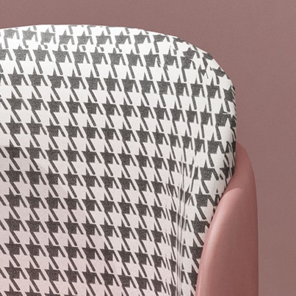 Scandinavian Style Upholstered Armless Dining Chair Solid Back Single Dining Chair Clearhalo ' kitchen&dining_furn' 'Dining Chairs' 'Dining Tables & Seating' 'dining_chair' 'furn' 'furn_dining_chair' 'Furniture' 'furniture_dining_chair' 'Kitchen & Dining Furniture' 'kitchen' 1200x1200_9ae366fa-e5f2-4d6f-b6c8-f3f658b0d6e7