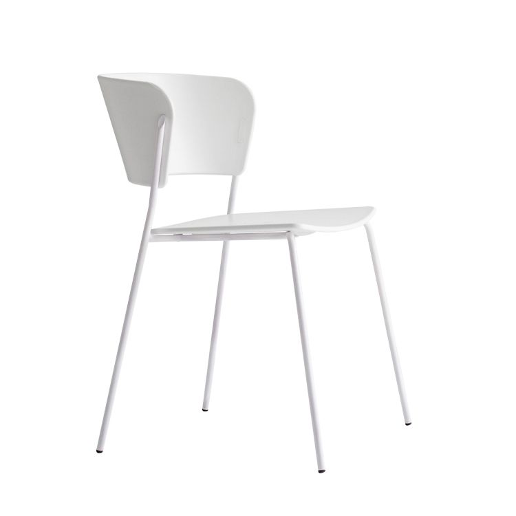 Contemporary Dining Chair Open Back Side Chair with Metal Legs for Home Use Clearhalo ' kitchen&dining_furn' 'Dining Chairs' 'Dining Tables & Seating' 'dining_chair' 'furn' 'furn_dining_chair' 'Furniture' 'furniture_dining_chair' 'Kitchen & Dining Furniture' 'kitchen' 1200x1200_9ae426ca-edde-4aa9-ac25-7521af78b8b7