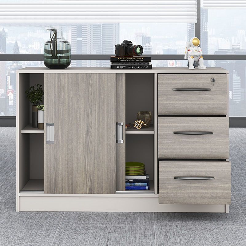 Modern Locking File Cabinet Wood File Cabinet with Storage Shelves Clearhalo 'Filing Cabinets' 'filling_cabinets' 'furn' 'furn_filling_cabinets' 'Furniture' 'Office Furniture' 1200x1200_9ae53bed-b91c-462f-88d6-df9e15351a05