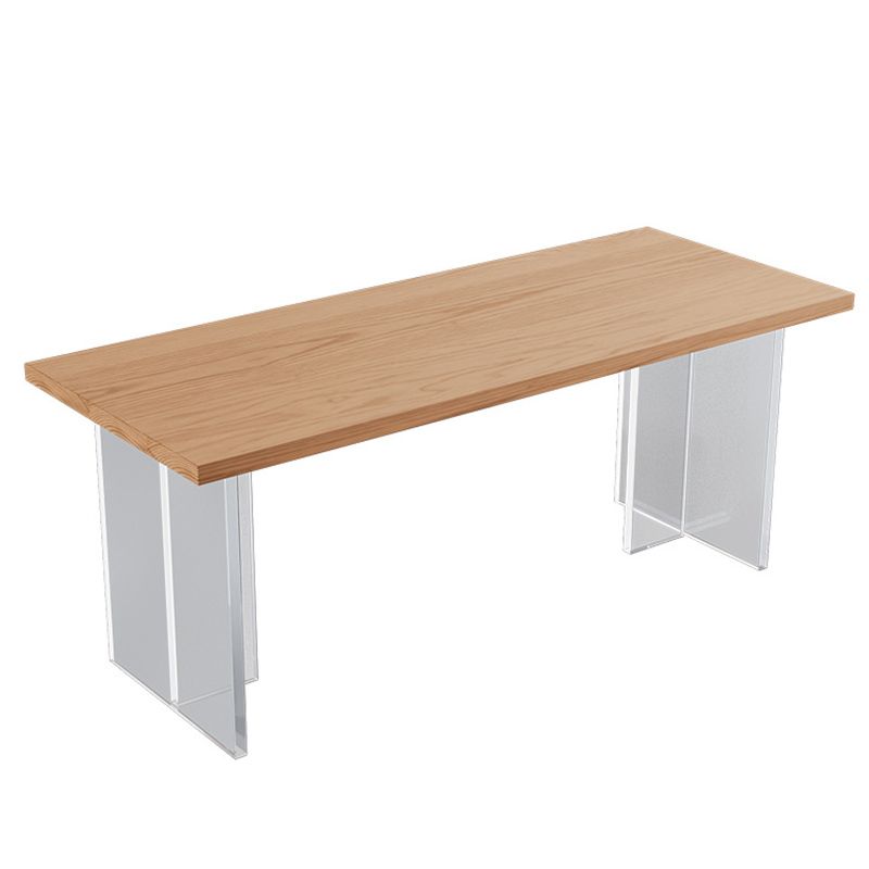 Moderno 1/4/6 pezzi set da pranzo tavolo da pranzo in legno rettangolare per sala da pranzo