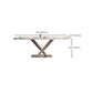 Glam Style Rectangle Table Set 1/2/5/7 Pieces Dining Set with Metal Legs Clearhalo 'Dining Room Sets' 'Dining Tables & Seating' 'dining_room_set' 'furn' 'furn_dining_room_set' 'Furniture' 'Kitchen & Dining Furniture' 1200x1200_9ae78e77-6894-42ac-bdc1-d1d4e15cdbc2