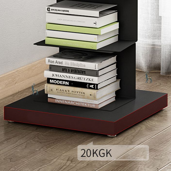 13.78"W Bookshelf Contemporary Style Invisible Bookcase for Home Office