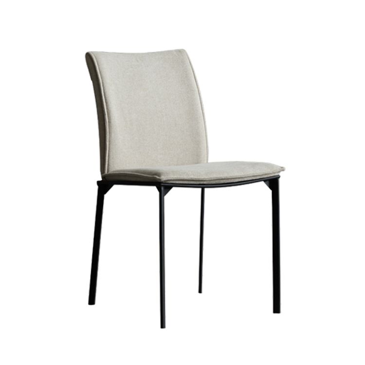 Modern Style Dining Chair Metal Dining Armless Side Chairs for Kitchen Clearhalo ' kitchen&dining_furn' 'Dining Chairs' 'Dining Tables & Seating' 'dining_chair' 'furn' 'furn_dining_chair' 'Furniture' 'furniture_dining_chair' 'Kitchen & Dining Furniture' 'kitchen' 1200x1200_9af22be2-c02e-4560-975c-e23b0a0e881b