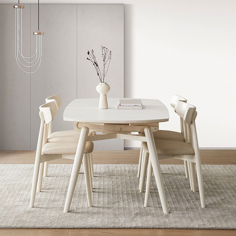 Sintered Stone Dining Table Modern Rectangle Dining Table for Kitchen Clearhalo 'Dining Tables & Seating' 'Dining Tables' 'dining_table' 'furn' 'furn_dining_table' 'Furniture' 'Kitchen & Dining Furniture' 1200x1200_9af29008-041d-4ec3-9288-069add1541e9