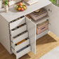 15.6-inch Width Modern Storage Chest Manufactured Wood Dresser Clearhalo 'Bedroom Furniture' 'Dressers & Chests' 'dressers_chests' 'furn' 'furn_dressers_chests' 'Furniture' 1200x1200_9af56ef3-8c00-4375-9ed5-da5fd284f14f