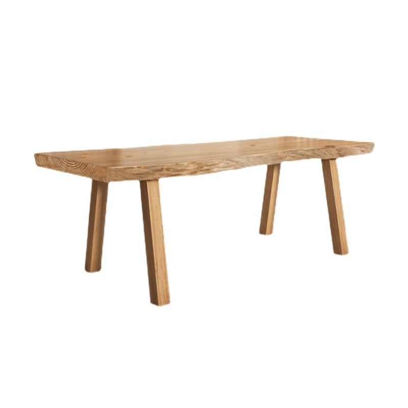 Moderno 1/4/5/6 pezzi set da pranzo tavolo da pranzo in legno di pino rettangolo per sala da pranzo