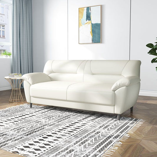 Polish Finish Sofa Pure Color Pillow Top Arm Sofa For Bonus Room Clearhalo 'furn' 'furn_sofas' 'Furniture' 'furniture_sofas' 'kitchen' 'kitchen_sofas' 'Living Room Furniture' 'Sofa' 'sofas' 1200x1200_9af6e71b-deaf-48e1-bff9-342d091d268c