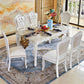 Vitoria White Marble Dining Table Rectangle Dining Table for Kitchen Clearhalo ' dining_table' 'Dining Tables & Seating' 'Dining Tables' 'furn' 'furn_dining_table' 'Furniture' 'furniture_dining_table' 'Kitchen & Dining Furniture' 'kitchen&dining_furn' 'kitchen' 'kitchen_dining_table' 1200x1200_9af752ec-d8a9-42f8-8d50-96532e0f61f5