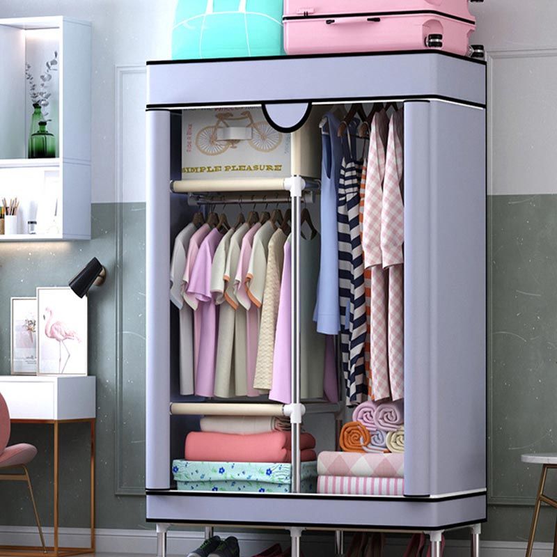 Matte afwerking Garderobe voor home eigentijdse opbergkast met metalen benen