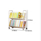 White Etagere Bookshelf Modern 2/3/4/5シェルフメタル垂直本棚