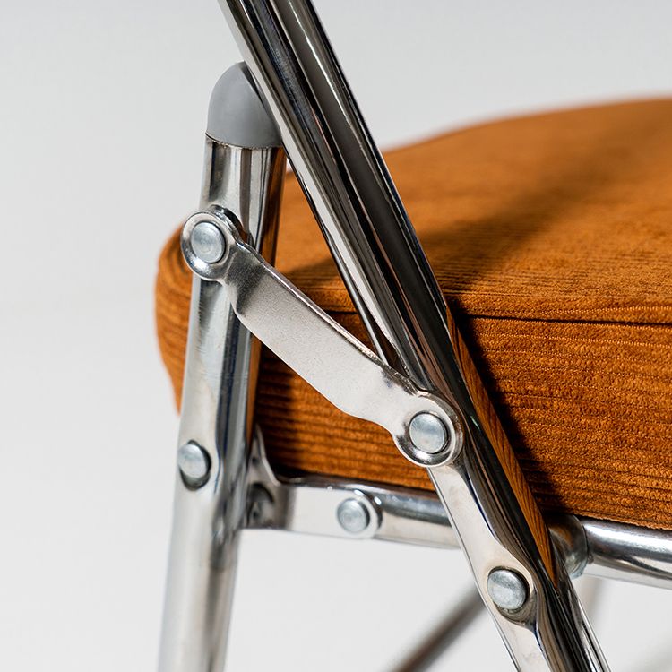 Industrial Style Folding Dining Side Chairs Upholstered Armless Dining Chairs (Set of 2) Clearhalo ' kitchen&dining_furn' 'Dining Chairs' 'Dining Tables & Seating' 'dining_chair' 'furn' 'furn_dining_chair' 'Furniture' 'furniture_dining_chair' 'Kitchen & Dining Furniture' 'kitchen' 1200x1200_9af7be09-2ef0-4345-8f10-931777f6ff32