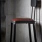 Industrial Brown Leather Bar Stools Square Stool with Metal Base Clearhalo 'Bar Furniture' 'Bar Stools' 'bar_stools' 'furniture_bar_stools' 'Kitchen & Dining Furniture' 'kitchen&dining_furn' 'kitchen' 'kitchen_furn' Furniture' 1200x1200_9b02324d-4282-4a0d-a373-191082759ee9