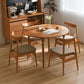 Modern Dining Chairs Set 1/2/5 Pcs Solid Wood Folding Dining Table Clearhalo 'Dining Room Sets' 'Dining Tables & Seating' 'dining_room_set' 'furn' 'furn_dining_room_set' 'Furniture' 'Kitchen & Dining Furniture' 1200x1200_9b03dd46-bff4-44df-a55f-7a051a0078ba