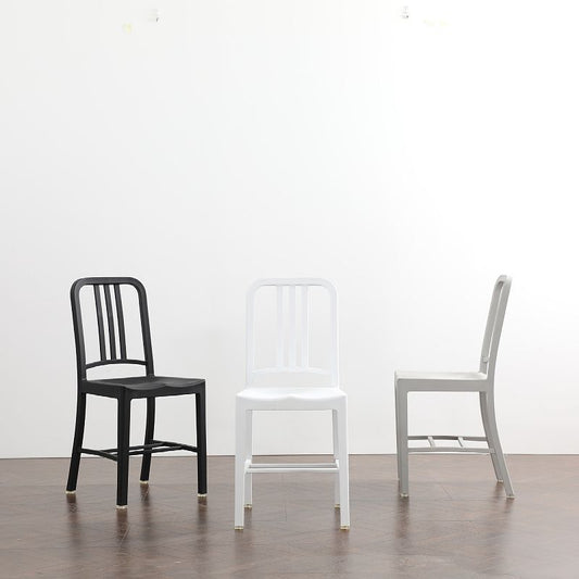 Contemporary Dining Plastic Side Armless Chair Open Back Dining Chair for Indoor Clearhalo ' kitchen&dining_furn' 'Dining Chairs' 'Dining Tables & Seating' 'dining_chair' 'Furniture' 'furniture_dining_chair' 'Kitchen & Dining Furniture' 'kitchen' 1200x1200_9b06eccb-91c8-4c6a-828e-cb3163d4cd06