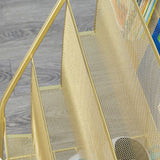 Modern Metal Ladder Bookshelf Iron Closed Back Bookcase for Home Clearhalo 'Bookcases' 'furn' 'furn_bookcases' 'Furniture' 'furniture_bookcases' 'Office Furniture' 1200x1200_9b0841cb-10eb-4969-9ca2-0af16ac31dde