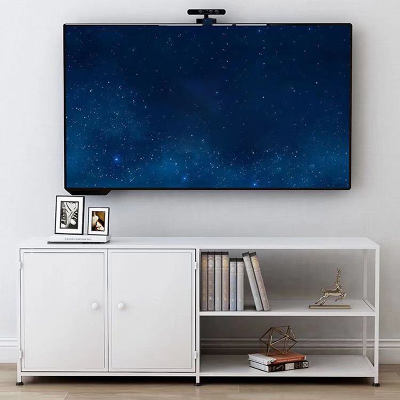 12.99 "W TV Stand Open Storage Industrial Style Console