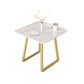 Marble Sled Base Dining Collection Industrial Style Dining Table for Home Clearhalo ' dining_table' 'Dining Tables & Seating' 'Dining Tables' 'furn' 'furn_dining_table' 'Furniture' 'furniture_dining_table' 'Kitchen & Dining Furniture' 'kitchen&dining_furn' 'kitchen' 'kitchen_dining_table' 1200x1200_9b0e6cc7-fd76-4662-8a8c-90c7daece7df