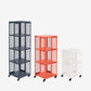 Scandinavian Metal Open Etagere Bookshelf with Iron Frame and Shelf Clearhalo 'Bookcases' 'Furniture' 'furniture_bookcases' 'Office Furniture' 1200x1200_9b1087da-3f25-4a03-8f8d-85e8733b8b50