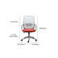Contemporary Arms Included Conference Chair Height Adjustable Desk Chair for Office
