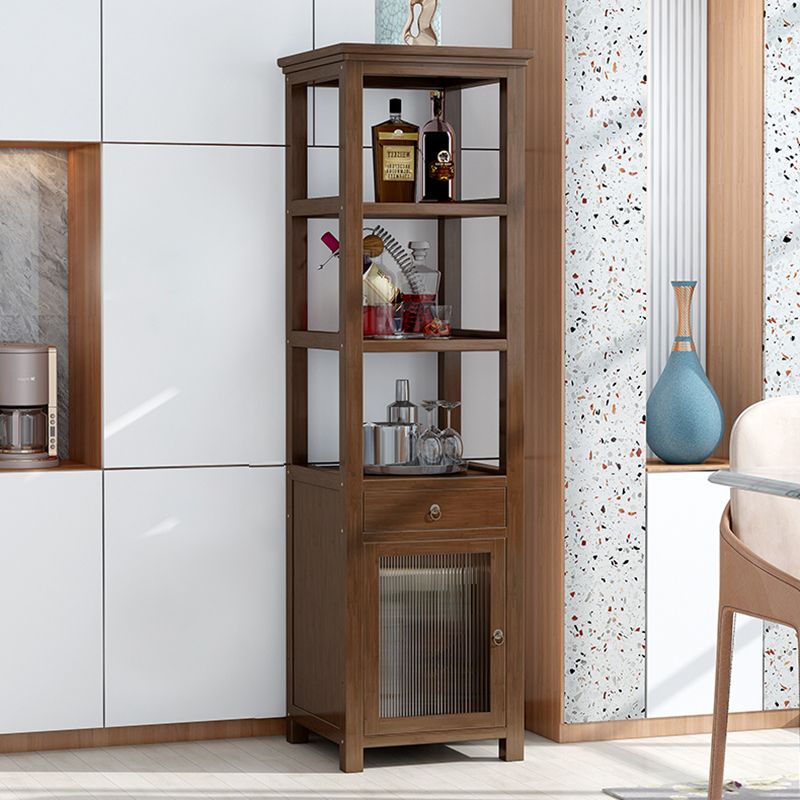 Wood Modern Wine Rack-12.4"L X 13.2"W Wine Rack Holder in Brown Clearhalo 'furn' 'furn_wine_racks' 'Furniture' 'Kitchen & Dining Furniture' 'Wine Racks' 'wine_racks' 1200x1200_9b11e99c-3bfc-4b05-9ae2-60201bcdc092