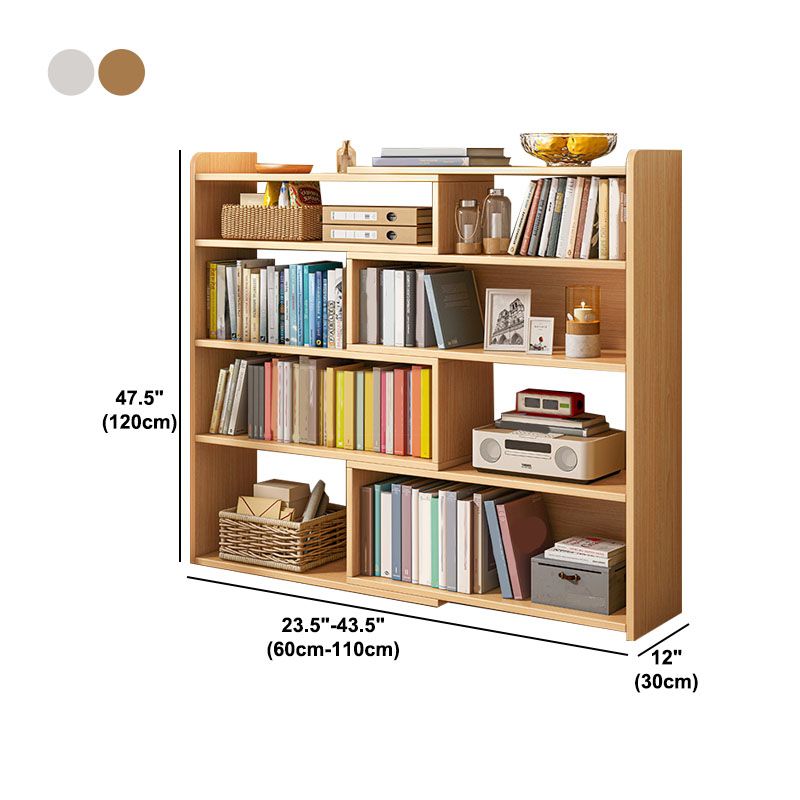 Libreria da 47 "H Standard Shelf Open Worth Modern Ingegneria Wood Shelf Shelf