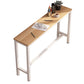 Tabla industrial de la altura del contador del top de madera del rectángulo de la tabla de la barra de la base del caballete del metal