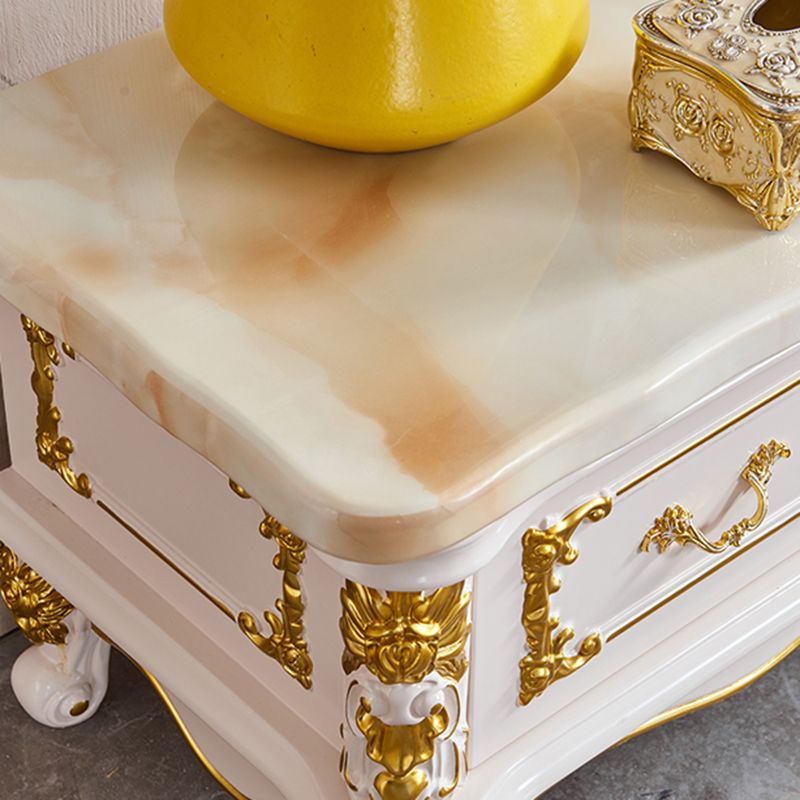 Glam TV Media Stand Open Storage TV Media Console with Drawers Clearhalo 'furn' 'furn_tv_stands_entertainment_centers' 'Furniture' 'Living Room Furniture' 'TV Stands & Entertainment Centers' 'TV Stands & Media Storage Furniture' 'tv_stands_entertainment_centers' 1200x1200_9b15d55a-09f6-4a88-aa77-7966eca6bfb9