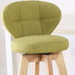 Scandinavia Style Bar-stool with Swivel Wooden Legs Round Seat for Kitchen Bar Clearhalo 'Bar Furniture' 'Bar Stools' 'bar_stools' 'furn' 'furn_bar_stools' 'furniture_bar_stools' 'Kitchen & Dining Furniture' 'kitchen&dining_furn' 'kitchen' 'kitchen_furn' Furniture' 1200x1200_9b185eb2-be80-431d-ae23-1def59813eed