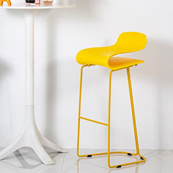 Eigentijdse stijl metalen bark-kraal plastic teller barkruk voor keuken