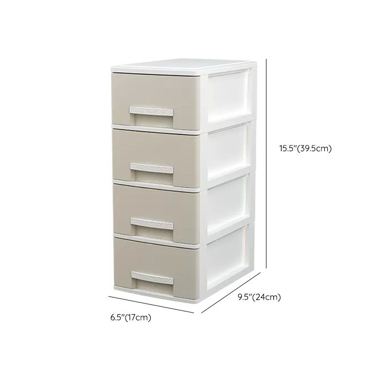 Plastikdateischrank vertikaler Aktenschrank mit Schubladen für Home Office