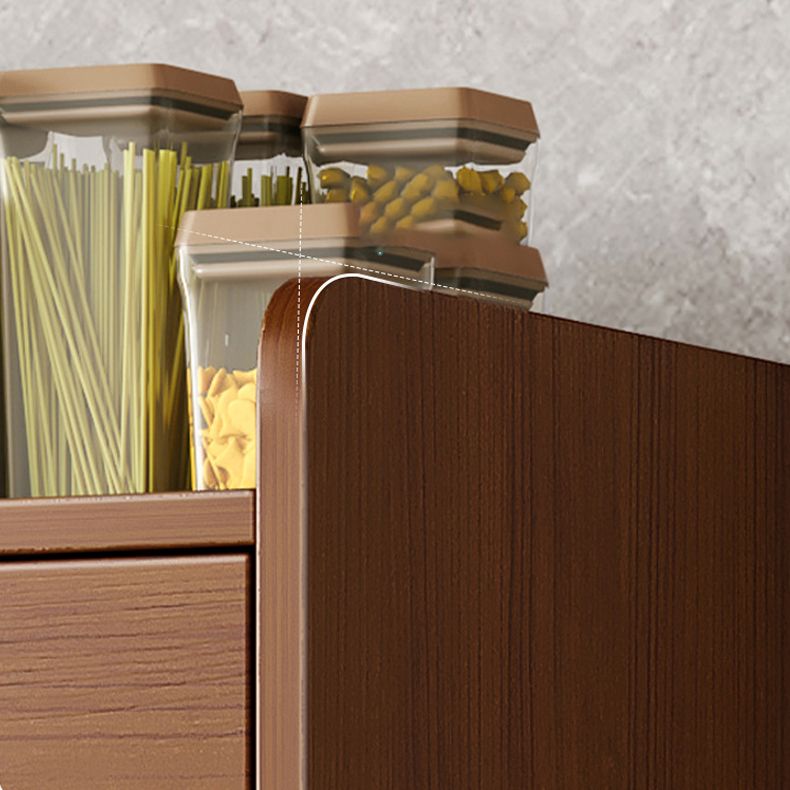 Servidor de comedor contemporáneo de buffet de madera diseñado para el comedor