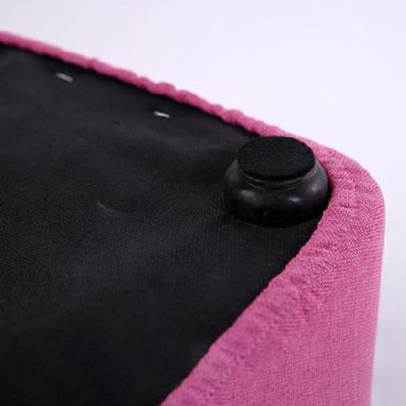 Modern Pouf Ottoman Fabric Upholstered Tufted Solid Color Square Ottoman Clearhalo 'furn' 'furn_ottomans_poufs' 'Furniture' 'Living Room Furniture' 'Ottomans & Poufs' 'ottomans_poufs' 1200x1200_9b20e3cc-a28c-4354-a71c-b6d2cc35cf32