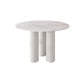Modern 1/5 Pieces Dining Set Round Stone Dining Table for Dining Room Kitchen Clearhalo 'Dining Room Sets' 'Dining Tables & Seating' 'dining_room_set' 'furn' 'furn_dining_room_set' 'Furniture' 'Kitchen & Dining Furniture' 1200x1200_9b211de4-82b7-4325-ae22-1406490f1ec0