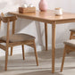 Simple Brown Standard Dining Table Solid Wood Rectangle Dining Table with 4 Legs Base Clearhalo ' dining_table' 'Dining Tables & Seating' 'Dining Tables' 'furn' 'furn_dining_table' 'Furniture' 'furniture_dining_table' 'Kitchen & Dining Furniture' 'kitchen&dining_furn' 'kitchen' 'kitchen_dining_table' 1200x1200_9b22da3e-edcc-4d80-bfda-f0bb6be8d2c9