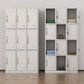 Contemporary Hinged Wardrobe Cabinet Steel Wardrobe Closet for Home