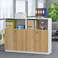 Gabinetto del file Office verticale per ripiani di archiviazione in legno moderno con blocco