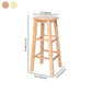 Modern Armless Non Foldable Counter Stool Wood Household Bar Stool with Pedal Clearhalo 'Bar Furniture' 'Bar Stools' 'bar_stools' 'furn' 'furn_bar_stools' 'furniture_bar_stools' 'Kitchen & Dining Furniture' 'kitchen&dining_furn' 'kitchen' 'kitchen_furn' Furniture' 1200x1200_9b27c320-cae2-4d94-8845-7001841186e3
