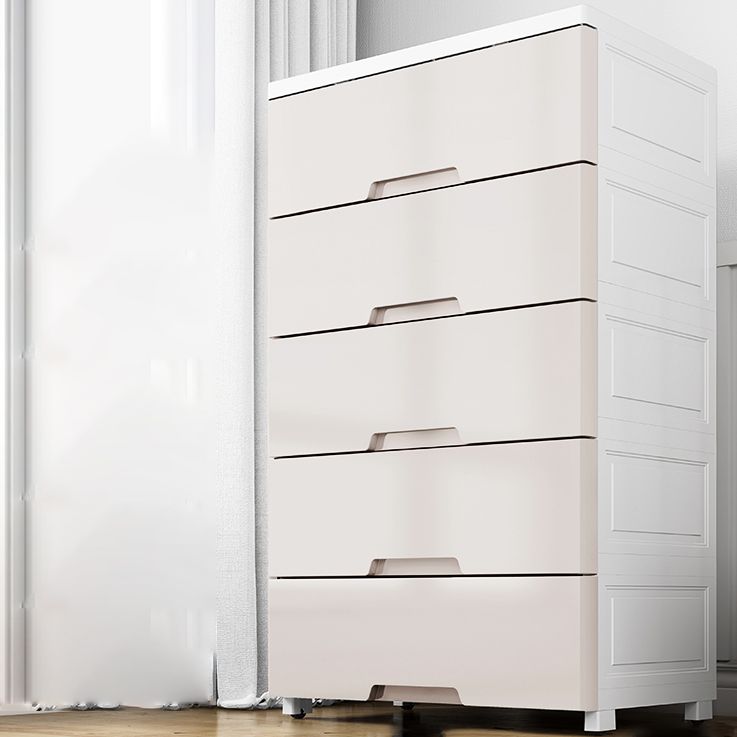Lingerie Chest Contemporary Plastic Chest with Drawers for Bedroom Clearhalo 'Bedroom Furniture' 'Dressers & Chests' 'dressers_chests' 'furn' 'furn_dressers_chests' 'Furniture' 1200x1200_9b291c6a-694b-4913-b6c2-dbde72f43f46