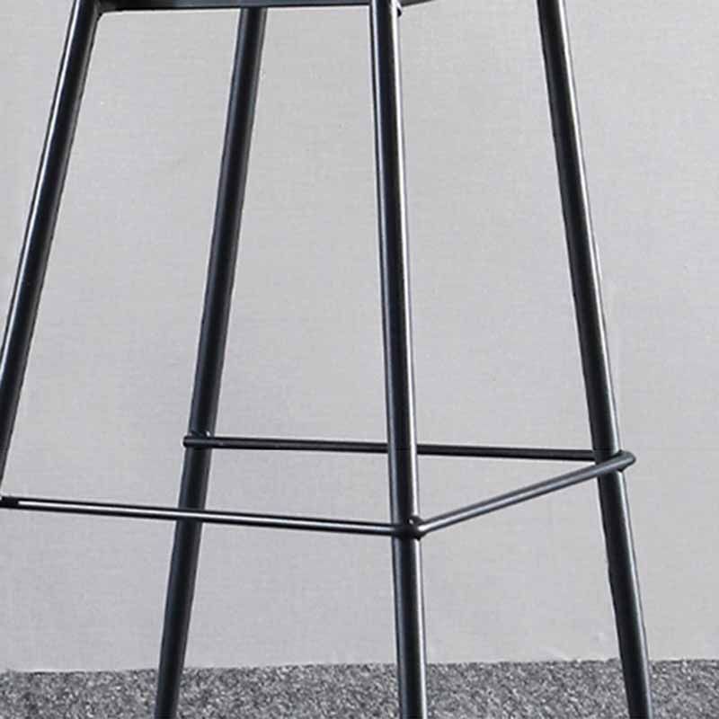 Industrial Leather Counter Stools Black Metal Low Back Bar Stools with Footrest Clearhalo 'Bar Furniture' 'Bar Stools' 'bar_stools' 'furn' 'furn_bar_stools' 'furniture_bar_stools' 'Kitchen & Dining Furniture' 'kitchen&dining_furn' 'kitchen' 'kitchen_furn' Furniture' 1200x1200_9b2cd565-dda1-4774-a77d-29664e79f9e1